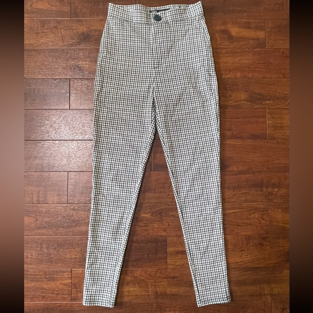 ZARA women skinny trouser pants (white,black & burgundy)
